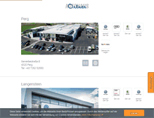 Tablet Screenshot of ortner-autohaus.at